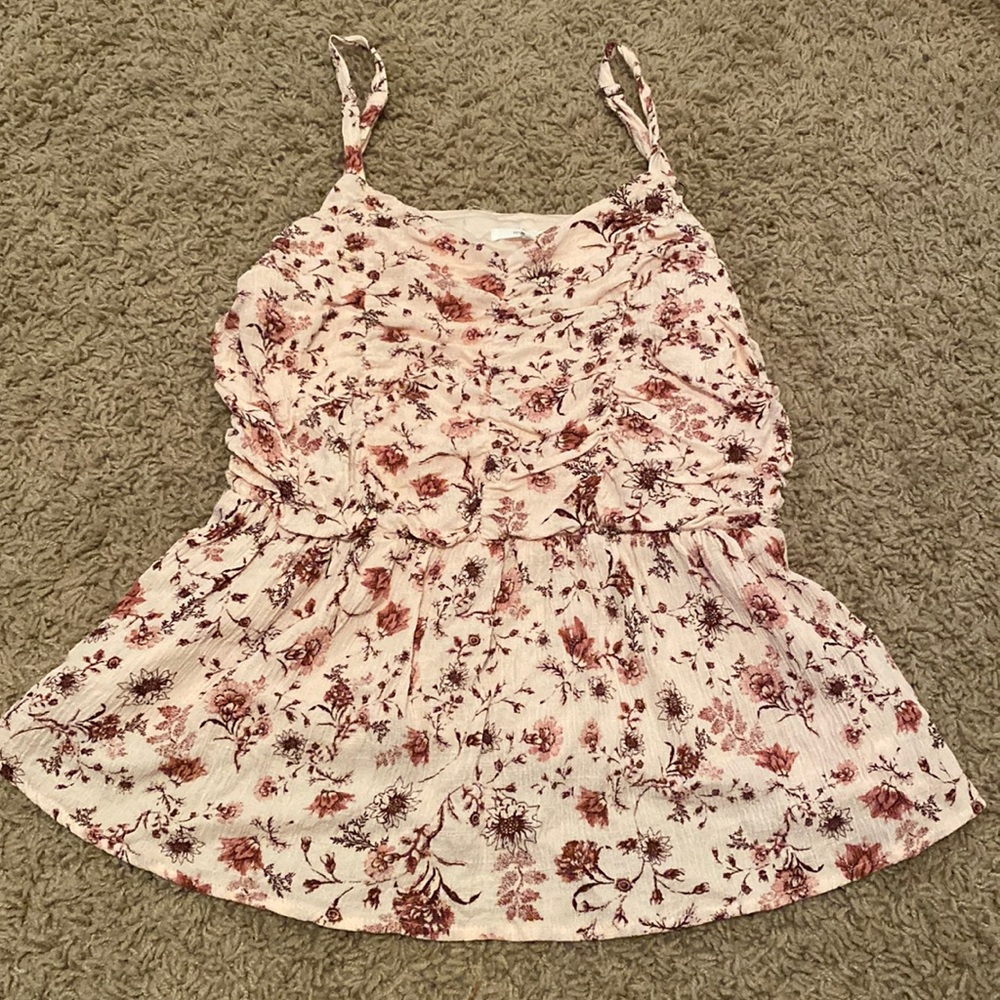 Maurices Floral Tank